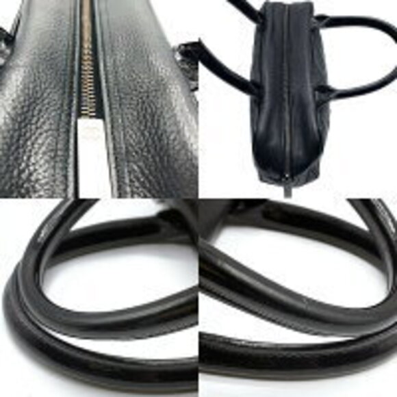 Chanel Matelasse Handbag Boston Bag Caviar Skin Black - Picture 5 of 7